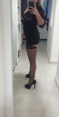 Trying to decide what to wear to the club. Do you like?  :)