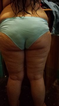 My ladys Fat big butt