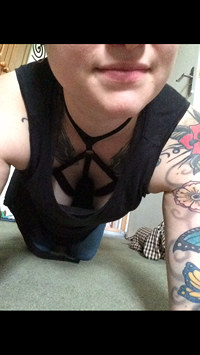 My favourite harness on under my clothes gets me very turned on. Builds ant...