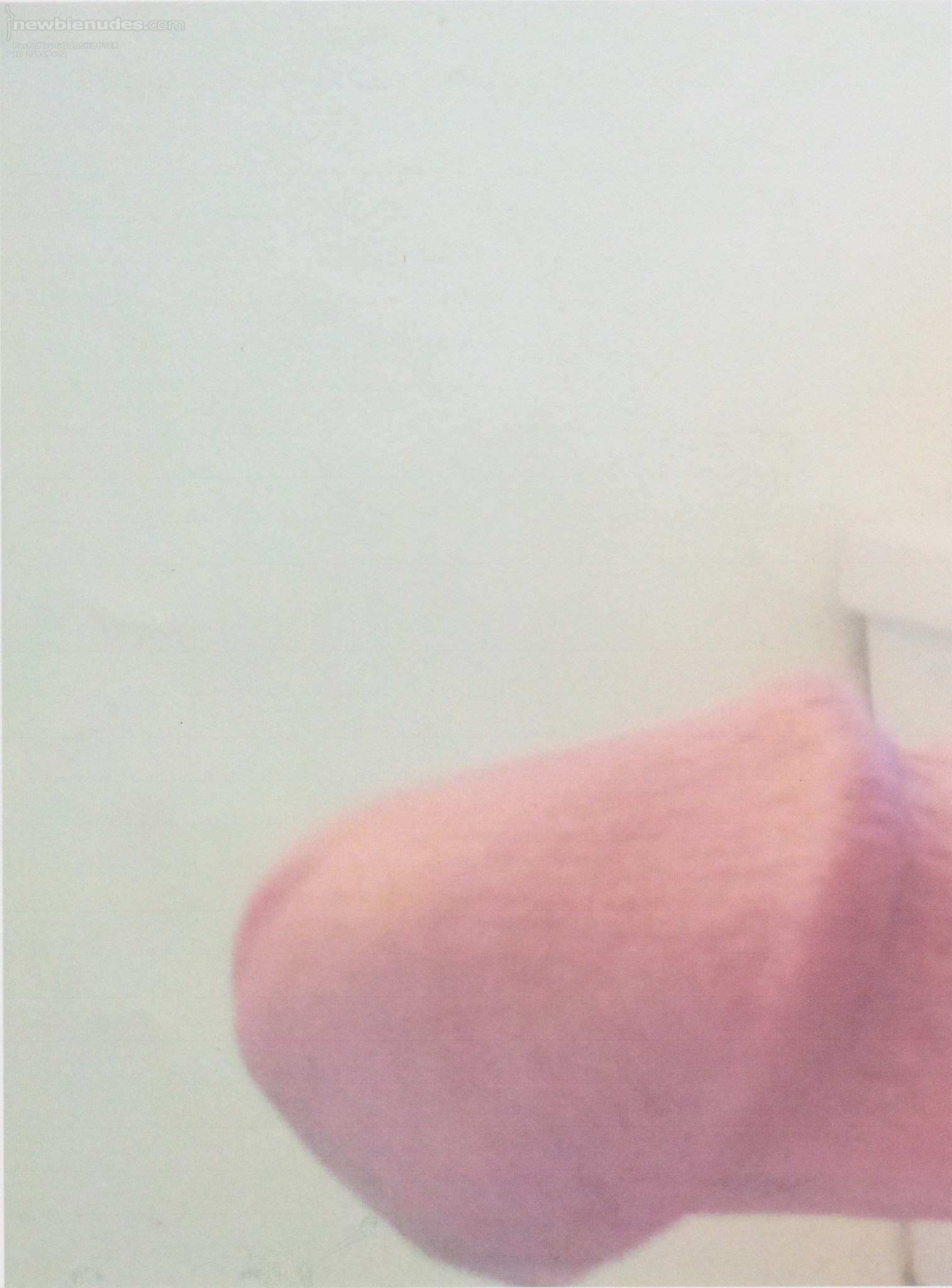 Close-up of my helmet cockhead