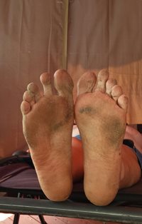 Gardening feet