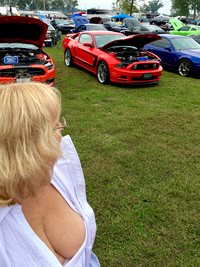 Getting attention at the Ford Nationals in Kentucky.