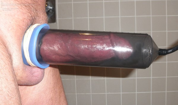 As you can see if you look at the rest of my images in this profile, I don't normally do the cowardly - and all too common thing - by just posting shots of my cock... But I do have a good looking cock and here I am pumping it to keep it that way...  M x