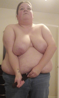 Big tits, Big belly!