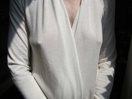 Somebody Asked for Nipples Poking Through a Thin White Top...