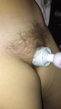 My hairy pussy mound gets it...Its real close to my orgasm here:)