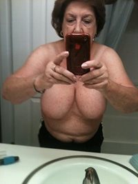 70 year old boobs