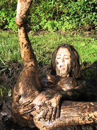 Taylor getting dirty in the mud... just to clarify an earlier comment, we l...