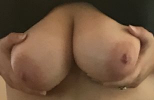 Hubby loves my areolas, says it gives him a big target to shoot for.