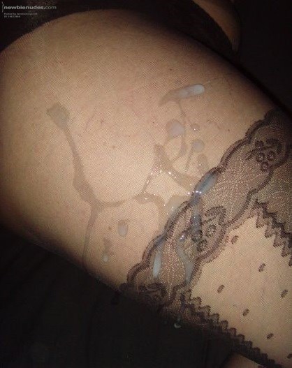 nice load on my nylons