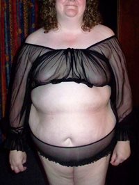 The wife when she was a little heavier. I didn't care, I still found her ho...