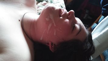 I love hubby cumming on my face
