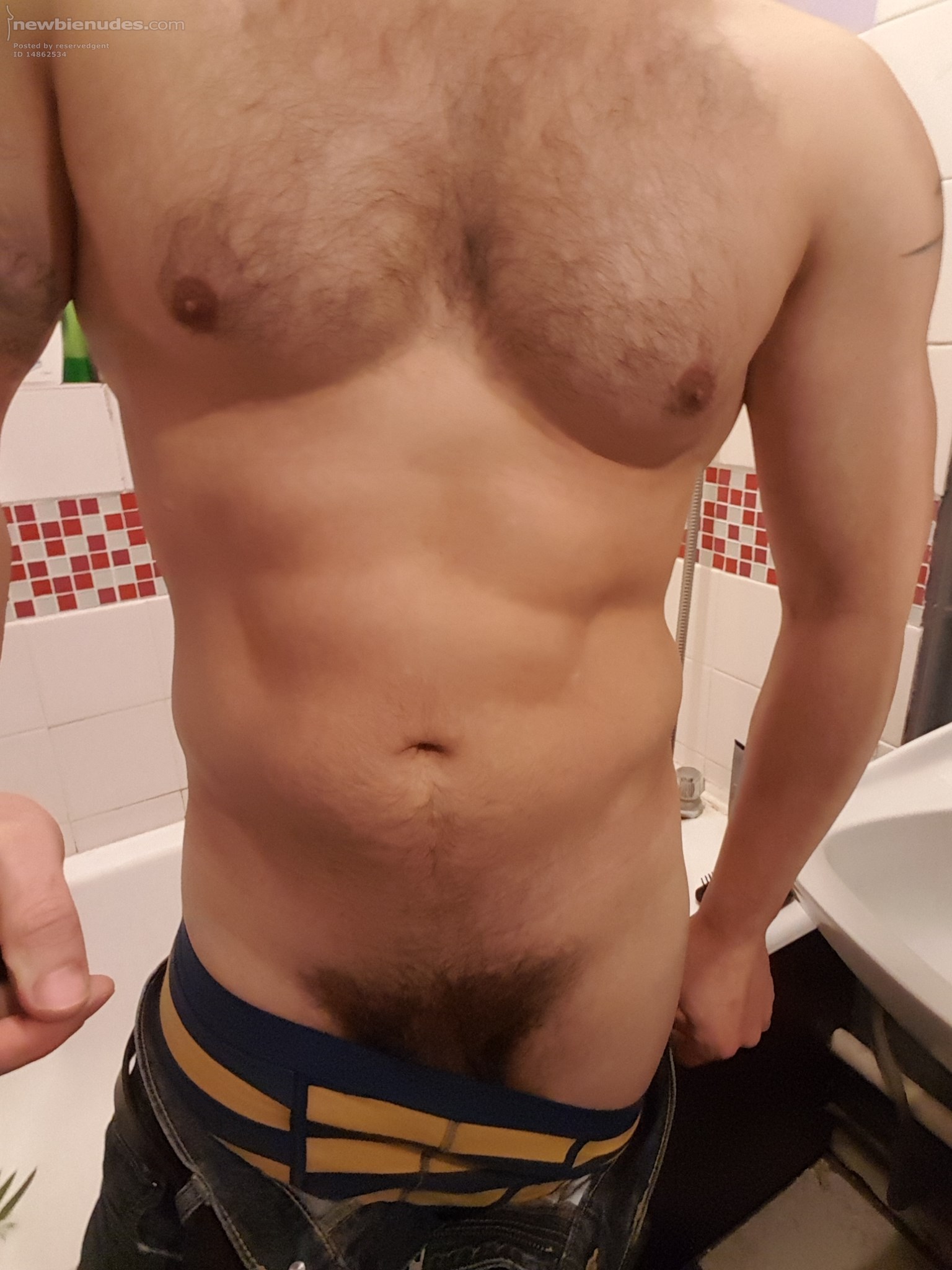 Well sort of in jeans