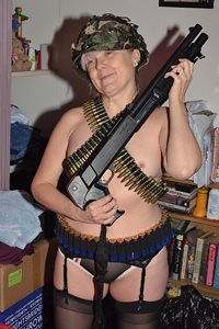 lil minx ready for combat