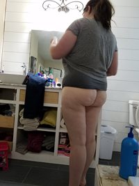 Bbw wife ass