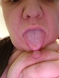 Tasty nipple!