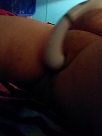 Wife playing