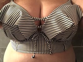 New swim suits. Being bold and wearing bikinis in public. I need to lose mo...
