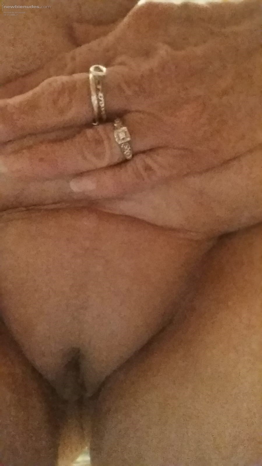 Freshly shaved ready for some action.