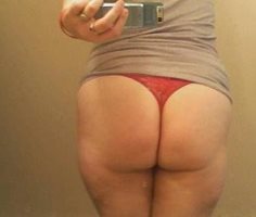 big ass in a thong