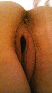A lovely close up of my darling's pussy opened up with a cunt ring...ready ...