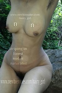 Striping in forest nudist naturalist... I love living naked at lonely natur...