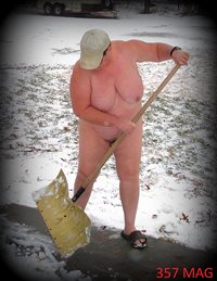 naked snow removal.