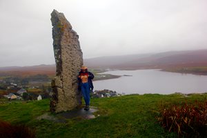 Around Scotland. Out for a walk on Skye. (In the rain!)