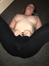 Cum on my tits x