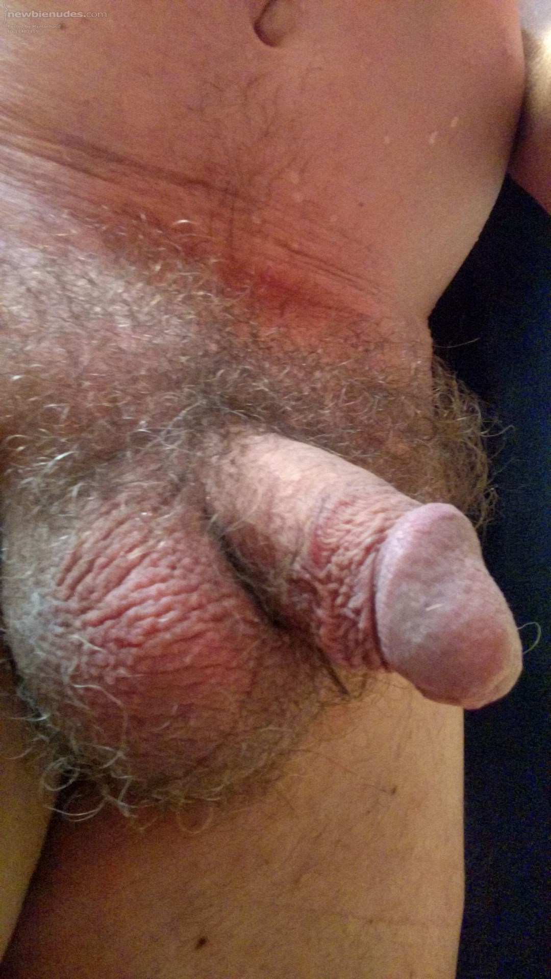 All clean, after my shower.