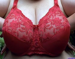 Someone suggested she becomes a bras model. Love the idea too