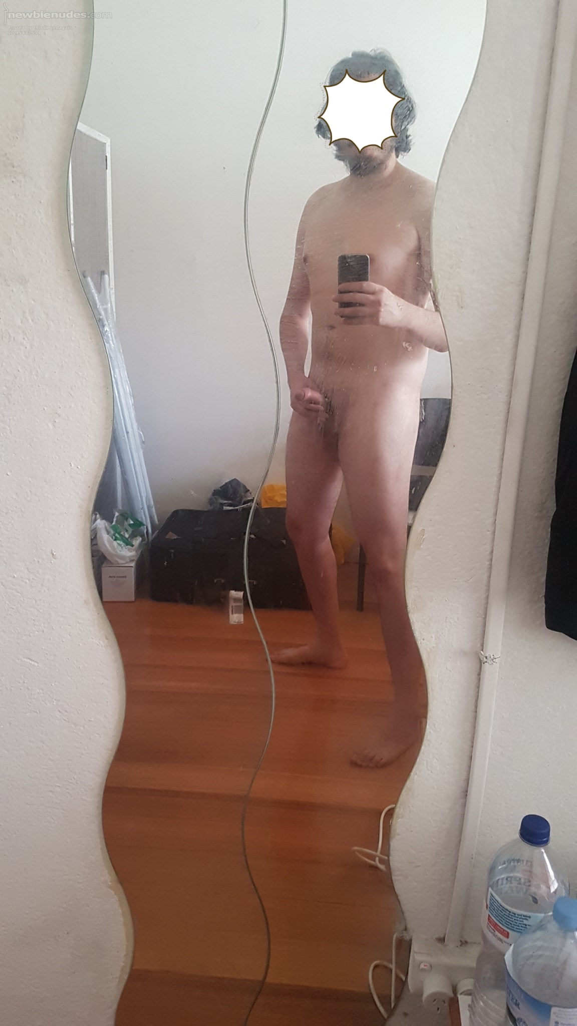 Bored and horny. Oh hey a mirror!