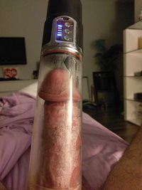 my pumped hard cock, like this thing.....make me so hard