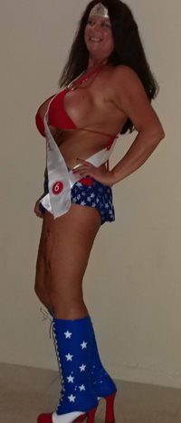 They call me "Wonder Woman". LOL