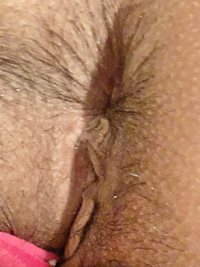 A closer look at my sluts tight hole