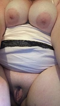my tits r waiting to be played with and my tight pussy is begin for cock an...