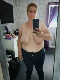 Tits out tuesday,getting ready for work so thought my pervs might be missin...