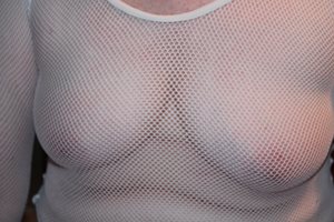My 80 year old tits - on show as they normally are