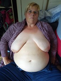 wank over me wednesday,so which is it,wank over my huge tits,my fat belly o...