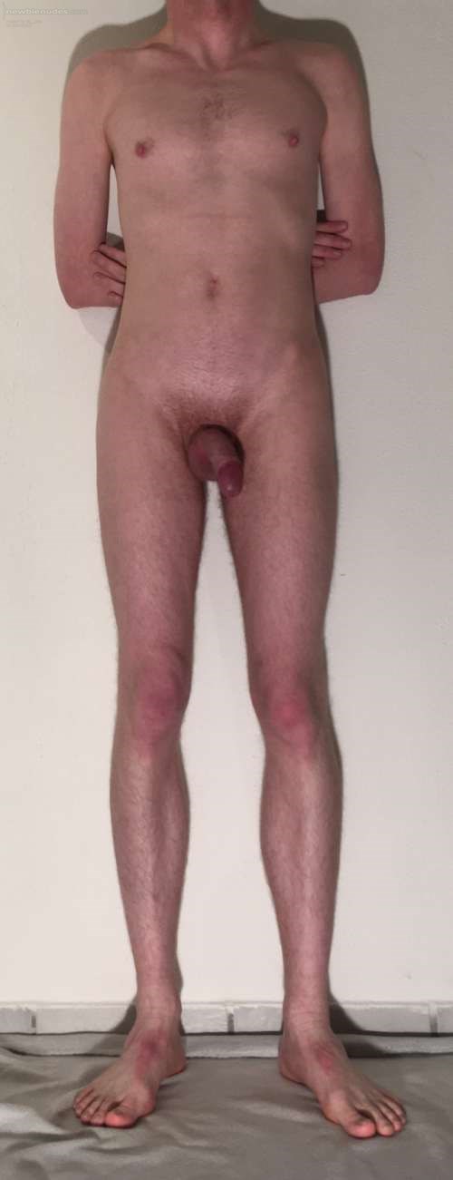 My third photo: Another shy step of putting more of my body on display...