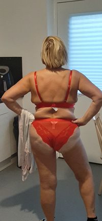 My new  red undies what  do you  think