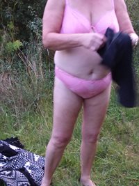 Like to find her in woods being told to strip, Like this?