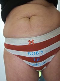 Sexy wife's panties we made
