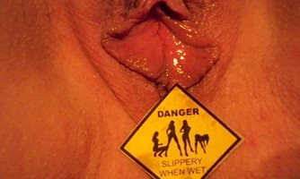 Caution, Slippery when wet, !!~!~!