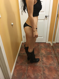 What you boys think about my boots?