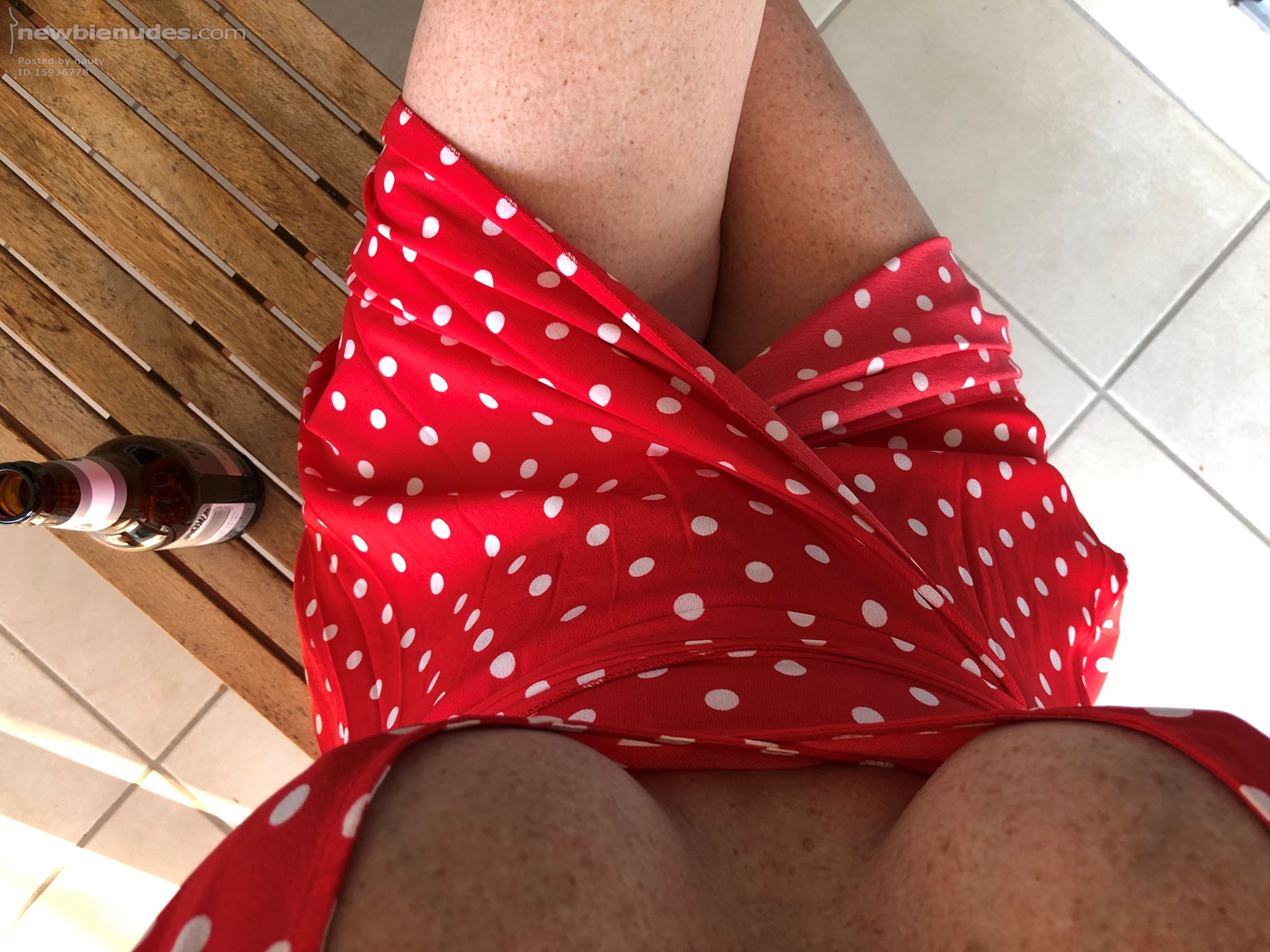 Beers on the balcony