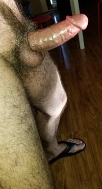 Stroking and cumming with cock rings