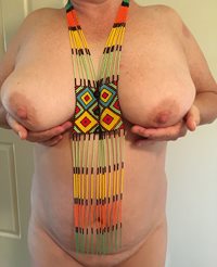 All beaded up!  show your tits Friday
