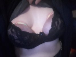 tied under my bras, makes them feel even bigger and way more sensitive