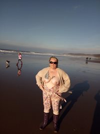 Out & About: A beach walk and a couple of flashing photos from Christmas Da...